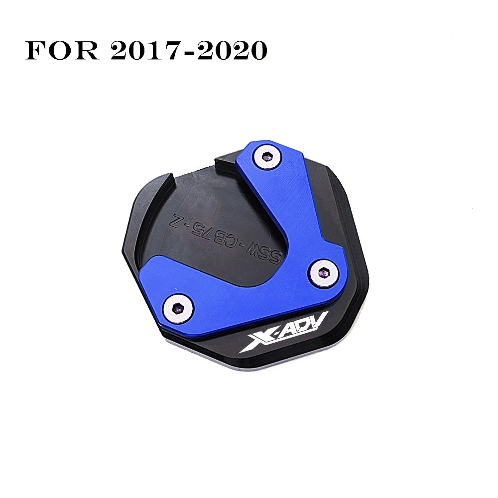 Fit For Honda XADV X-ADV 750 XADV750 2017-2023 2024 2025 CNC Motorcycle Kickstand Side Stand Extension Pad Enlarger Plate