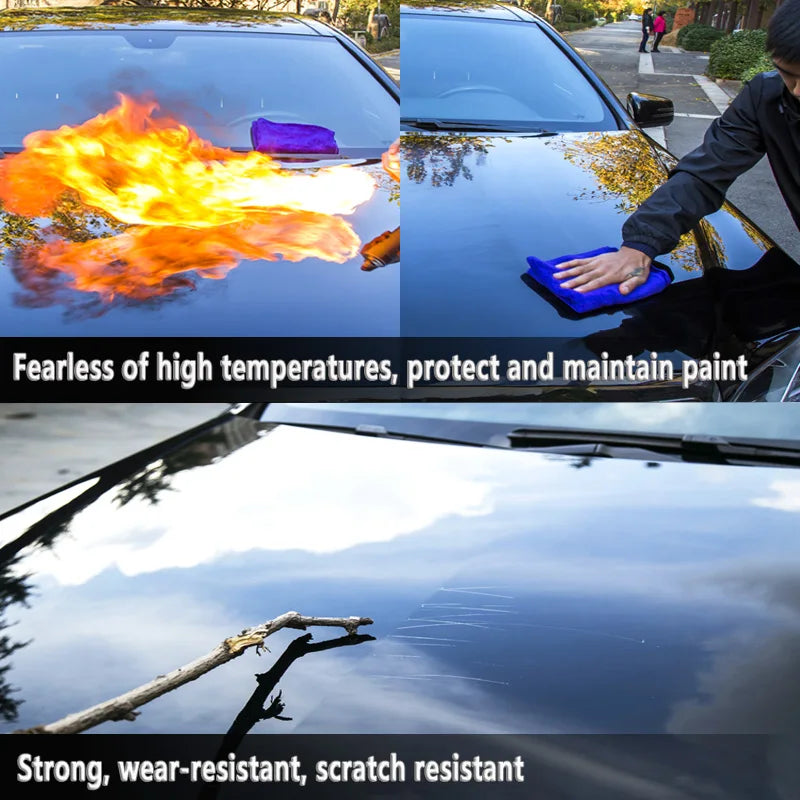 3 In 1 Ceramic Car Coating Spray Nano Ceramic Coating For Auto Paint Care Crystal Durable Protection Paintwork Shine Shield