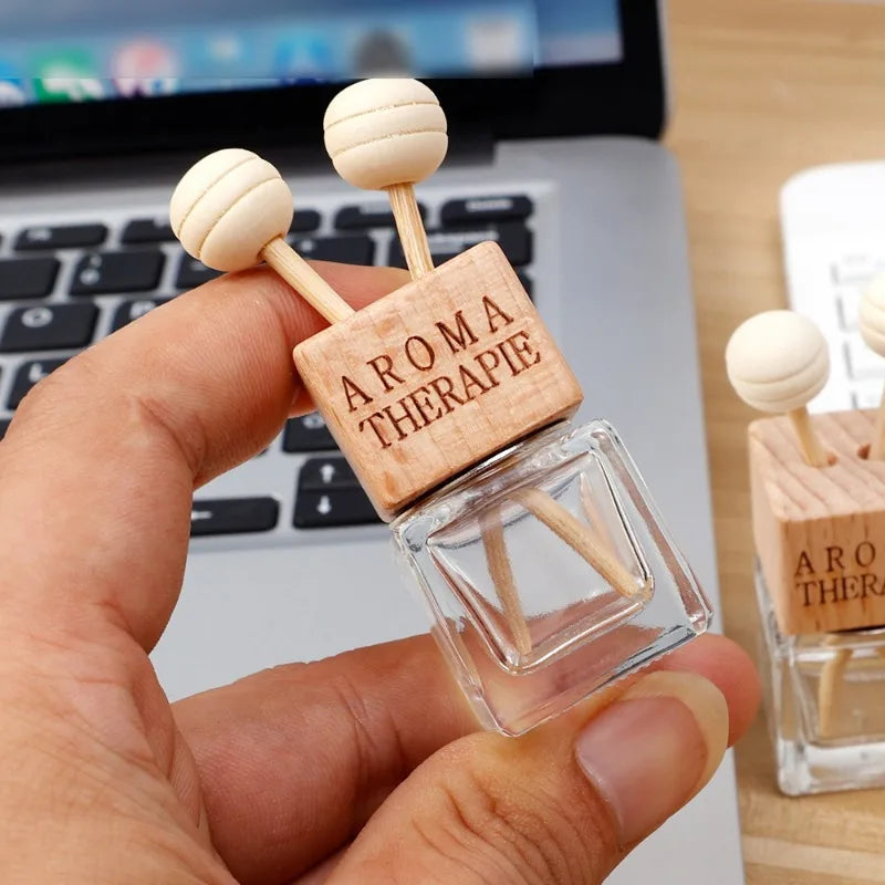 8ml Car Air Vent Perfume Bottle Auto Air Freshener Bottle Air Vent Outlet Perfume Clip Diffusion Jar Cars Interior Accessories