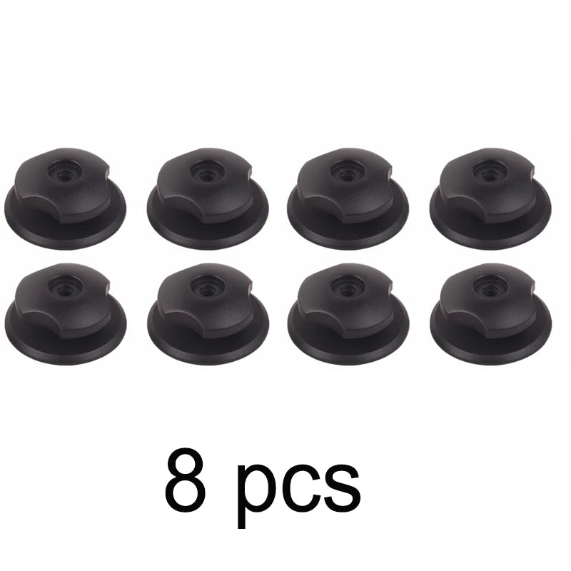 Car Trunk Hooks Organizer Back Rear Cargo Mounting Luggage Net Fixing Fastener Hooker Car Modified with Screw Adhesive Tape Kit