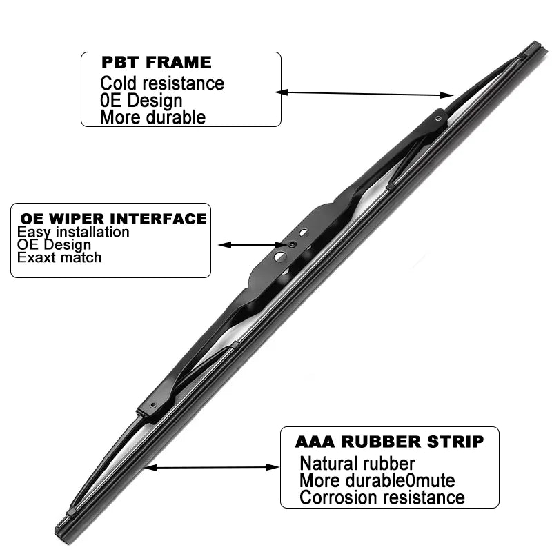6429V5 Rear Windshield Wiper Arm Blade Replacement For Peugeot Partner 2002-2009 Rear Wiper Arm Car Accessories