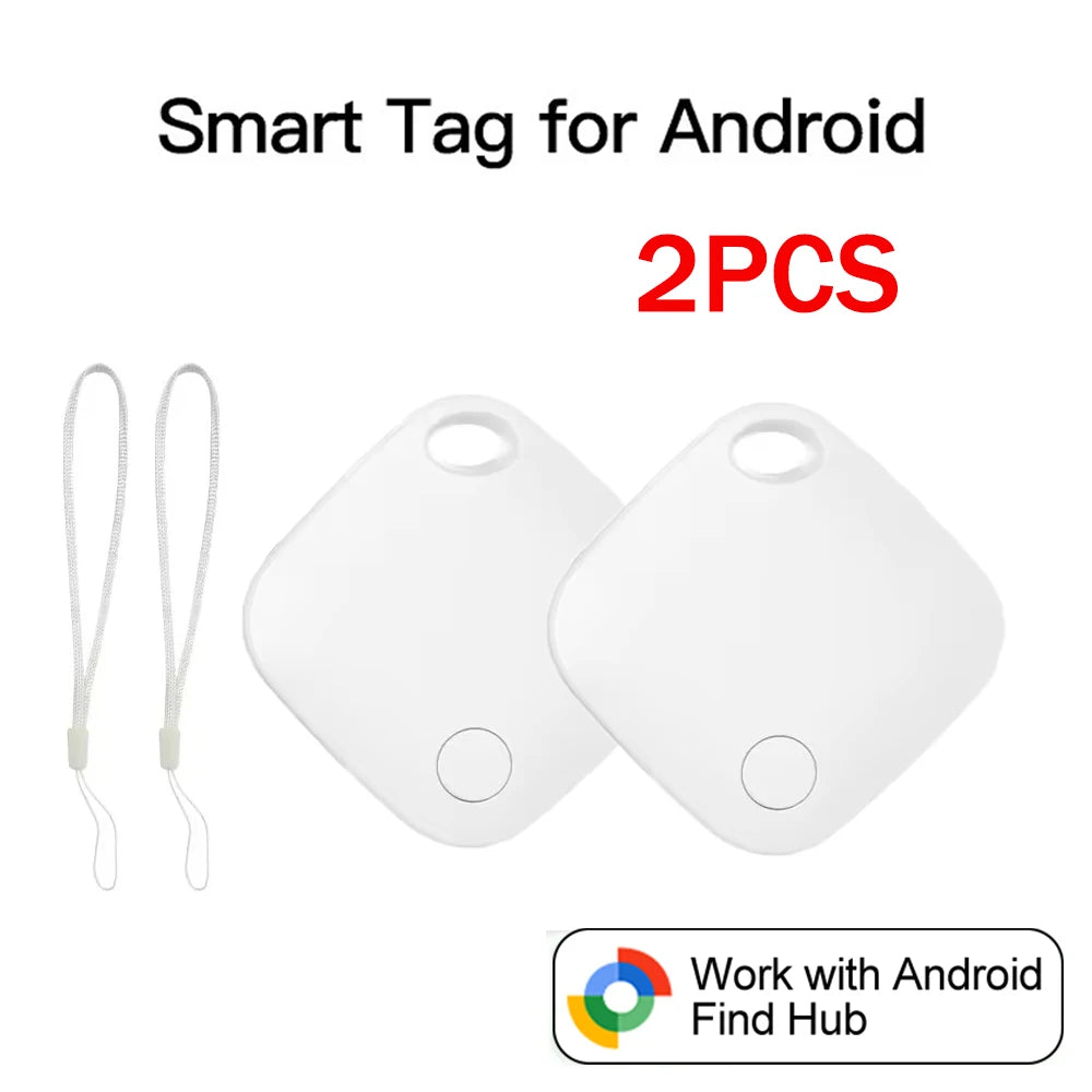 Google GPS Tracker for Android AirTag Replacement Via Google Find My Device Bag Bike Keys Finder Wallet Anti-loss Location Track