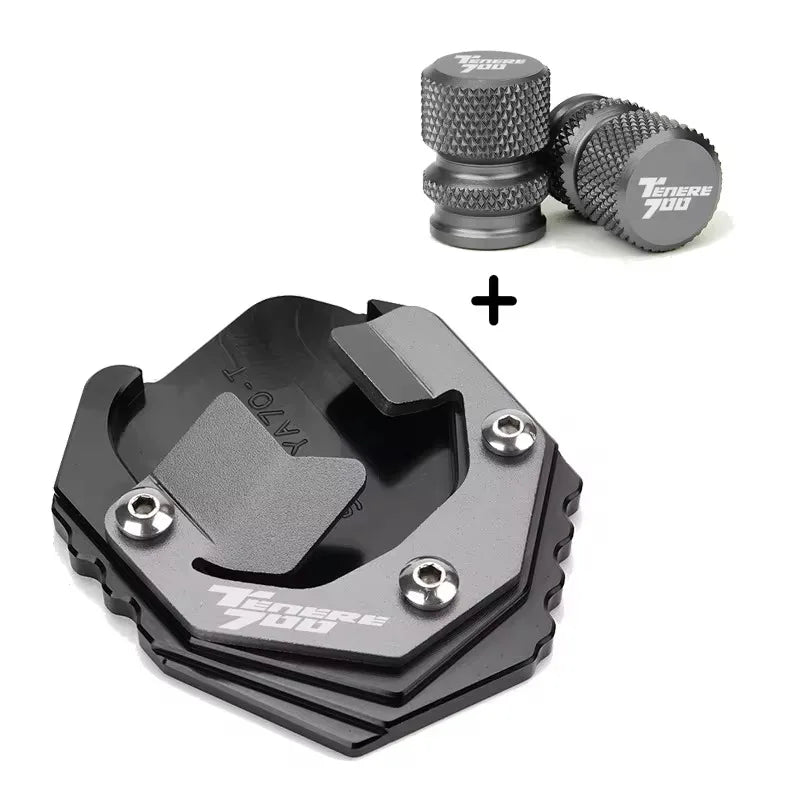 For Yamaha Tenere 700 2019 XTZ 700 T700 2019-2023 2024 2025 Motorcycle Accessories Kickstand Extension Side Stand Pad Tenere700