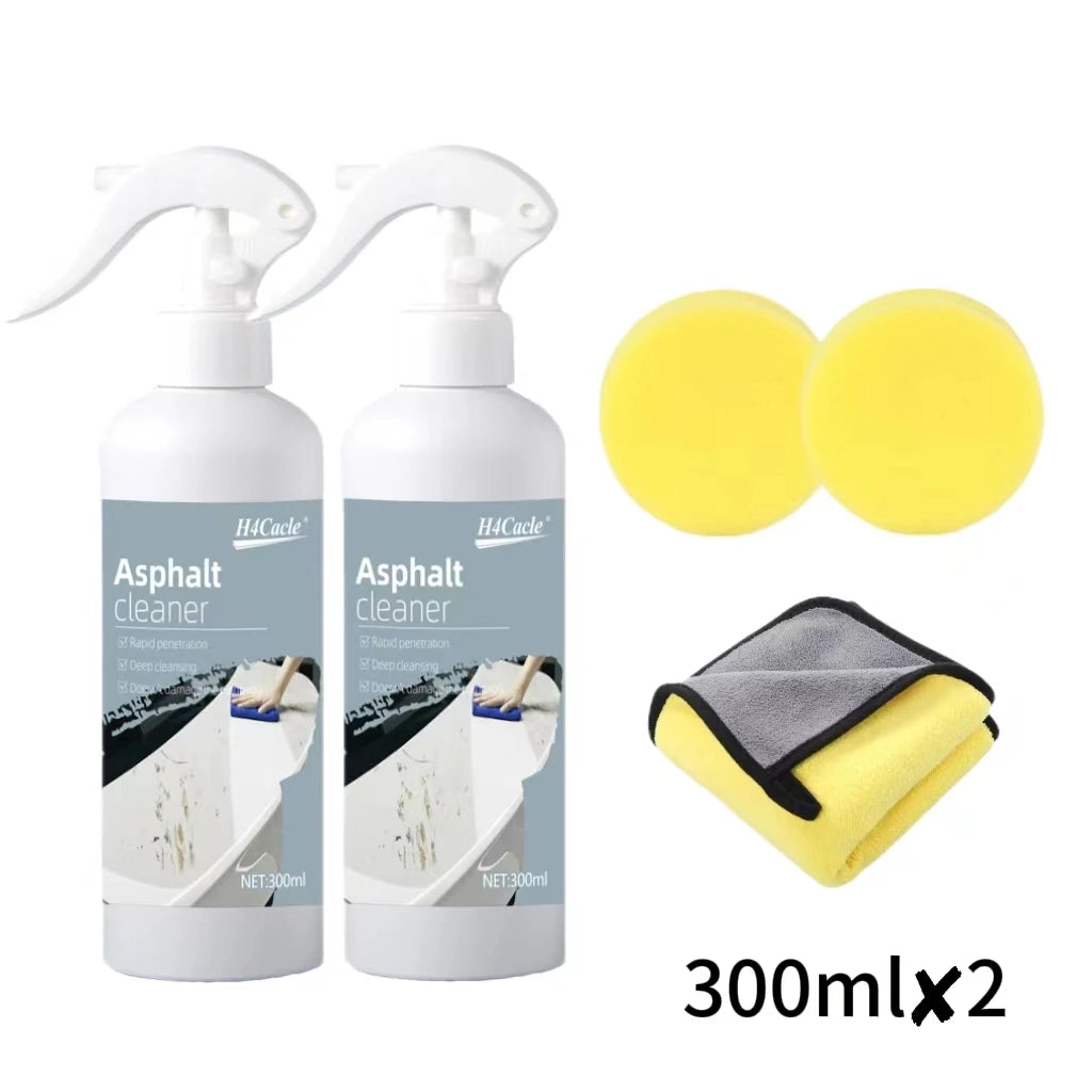 Asphalt Remover Eliminates Road Tar Tarmac Stain Sticky Residue Shellac Bird Droppings Flying Paint Car Adhesive Cleaner Spray