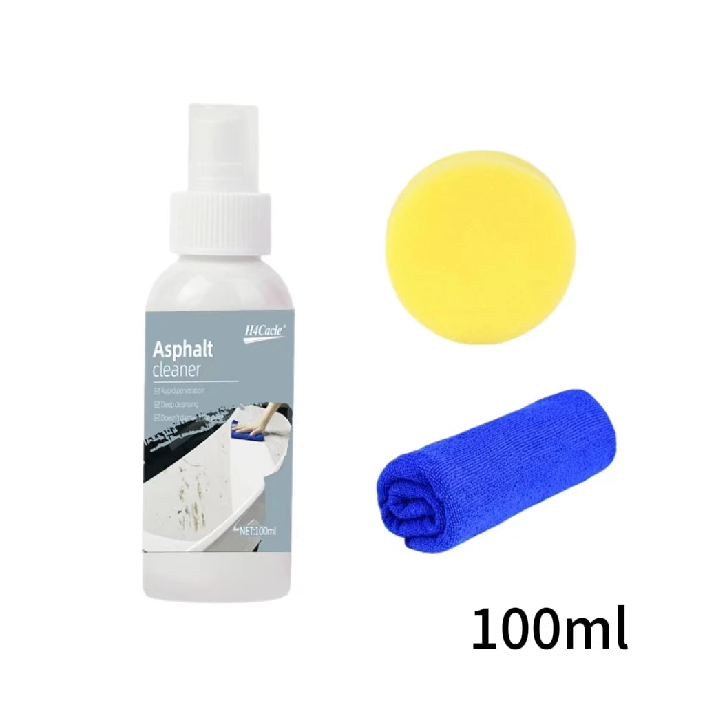 Asphalt Remover Eliminates Road Tar Tarmac Stain Sticky Residue Shellac Bird Droppings Flying Paint Car Adhesive Cleaner Spray