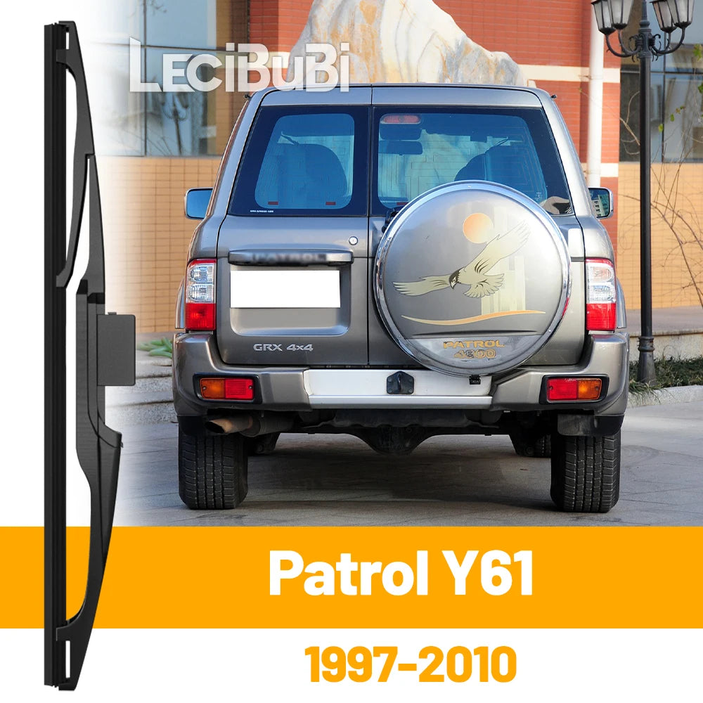 For Nissan Patrol Y61 1997-2010 1998 1999 2000 2009 Rear Windshield Windscreen Wiper Blade Tailgate Window Wipers Accessories