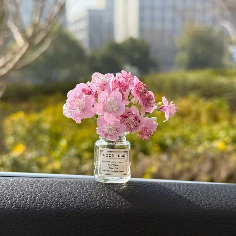 1pc exquisite simulation miniature flower POTS, for desktop decoration, DIY handicrafts, car decoration