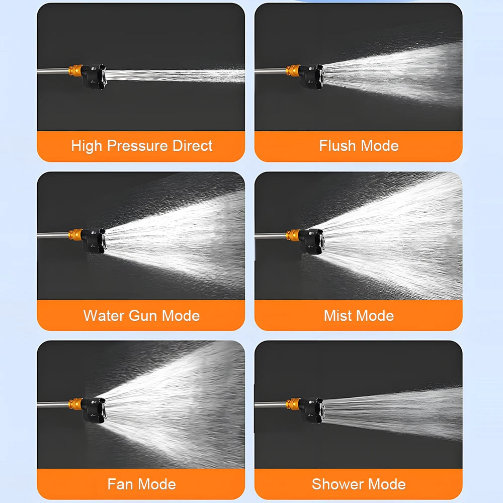 Wireless High Pressure Water Gun Car Wash Machine Car Washer Multi-functional Household Portable Flower Watering Guns