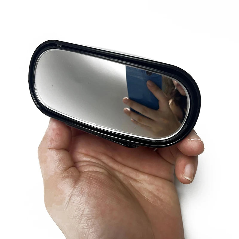 Car Mirror Auxiliary Rear View Mirror Wide Angle Side Rear Mirrors Reverse Blind Spot 360° Adjustable Car Accessories