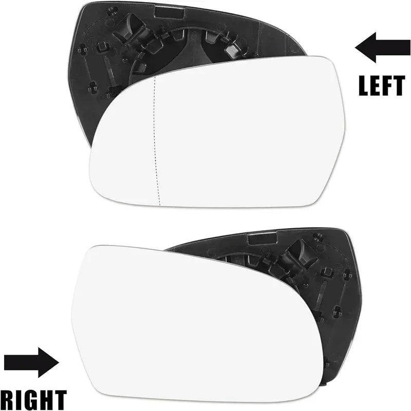 Car Side Heated Rearview Mirror Glass Mirror Lens left right For Audi A4 S4 2010-2016 A5 S5 2010-2017 A3 2010-2012 8K0857535E