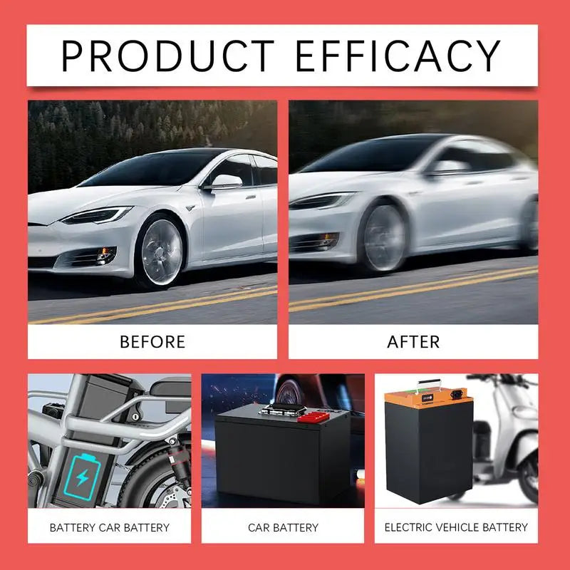 100ml Battery Repair Fluid For Car Safe  Repair Fluid Battery Restore Liquid Efficient Repair Extends Battery Life For Golf Cart