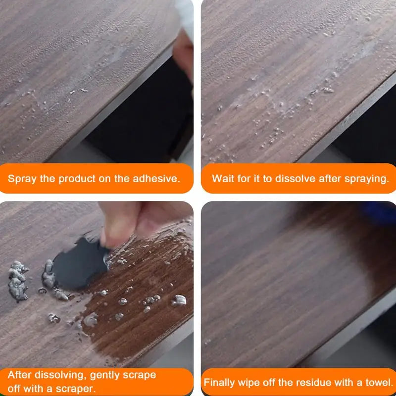 100ml Car Sticker Remover Kits Sticky Residues Removal Car Glass Label Cleaner Adhesive Glue Spray For Car Accessories