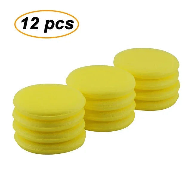 Car Waxing Foam Polish Sponges Applicator Detail Washing Pads Wax Soft Sponge Cleaning Accessories Dust Remove Car Cleaning Tool