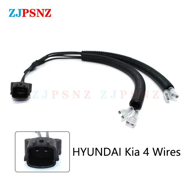 Horn Plug 4Wire Corrugated Tube Dedicated Snail Horn Male Socket Conversion Plug Car Auto Speakers Single Horn Refit Double Horn