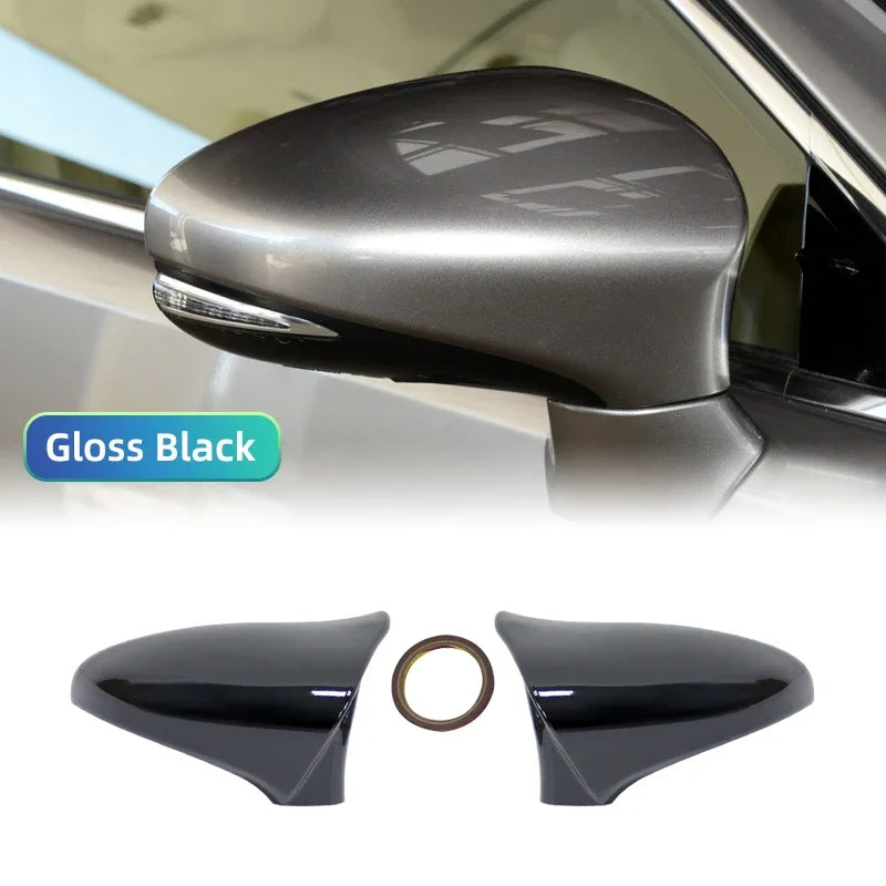 New 2x Rearview Mirror Cover Wing Side Mirror Cap for Lexus IS200 IS250 IS300 IS350 2013-2020 M Style Rear View Mirror Cover Cap