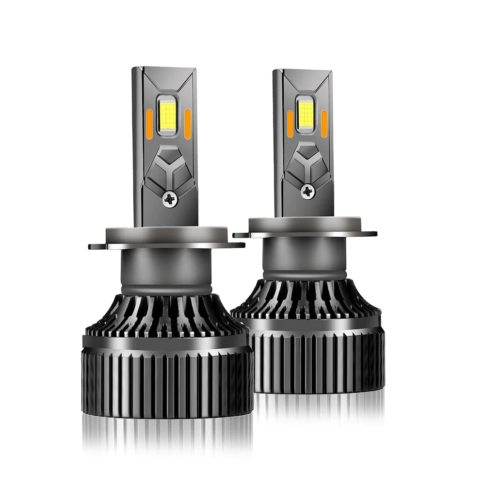 YHKOMS 1200W 800000LM Canbus H4 H7 H1 LED H8 H9 H11 9005 9006 9012 HB3 HB4 Car LED Headlight Auto Fog Lamp LED Bulbs 6000K 12V