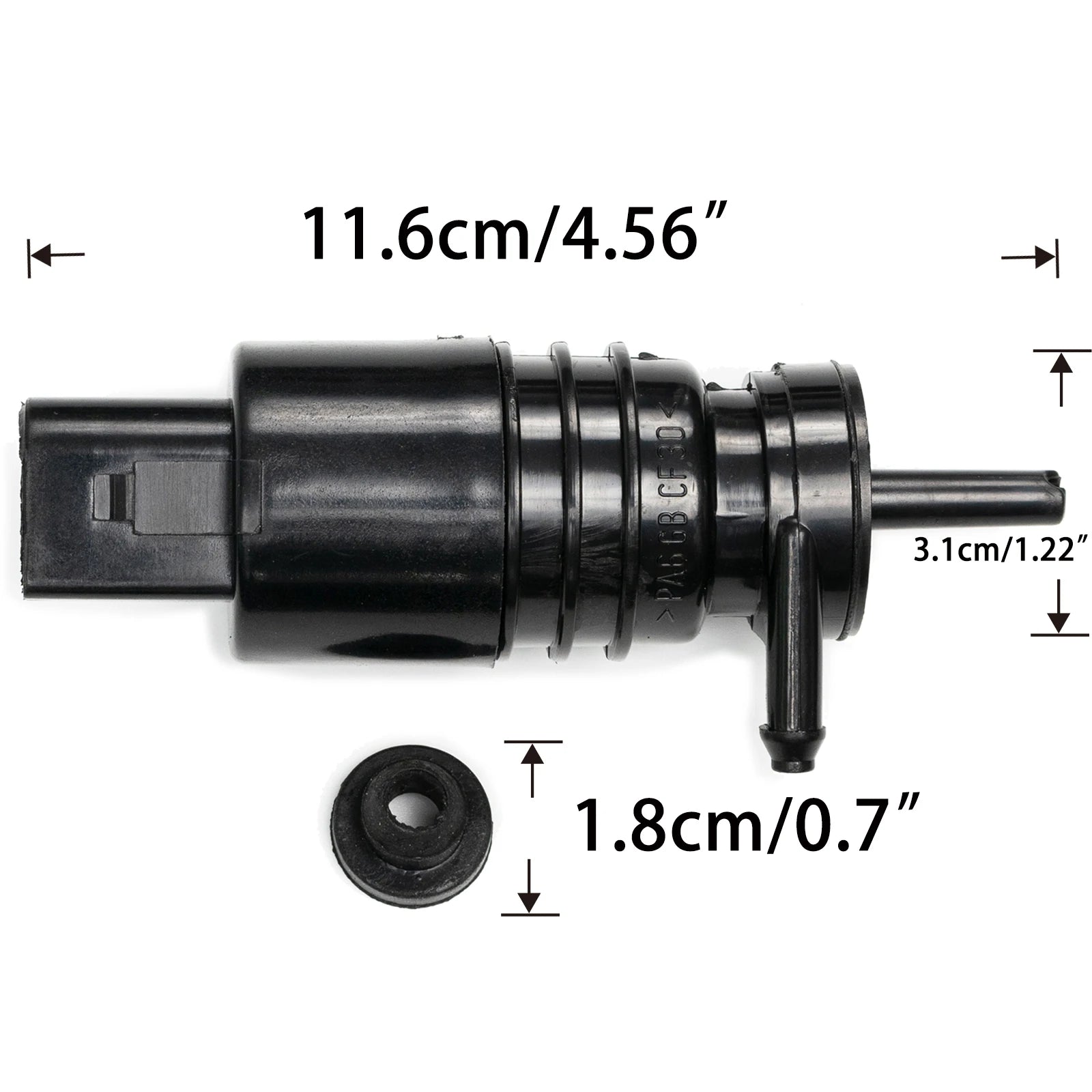 Erick's Wiper Front Windshield Windscreen Washer Pump Motor For Mercedes Benz W220 W210 W211 W163 W203 OE#2108690821 2218690121