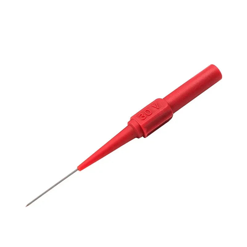 0.7mm 30V Car Tip Probes Diagnostic Tools Auto Multimeter Test Leads Extention Back Piercing Needle Tip Probes Mechanical Tools