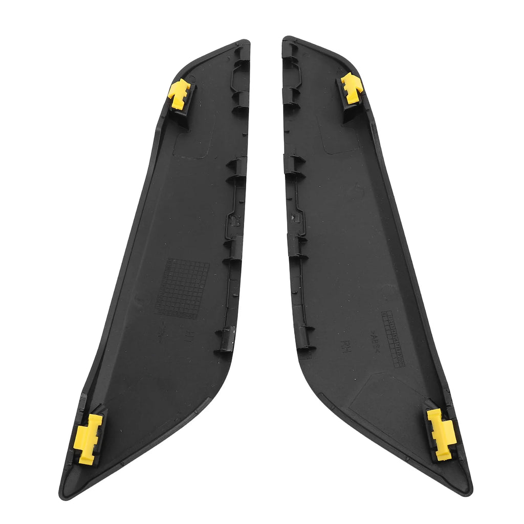 1 Pair Car Front Side Air Duct Trim 51747439014 Left Right Black Side Wing Air Outlet Cover for BMW 5 Series G30 G31 2017-2023