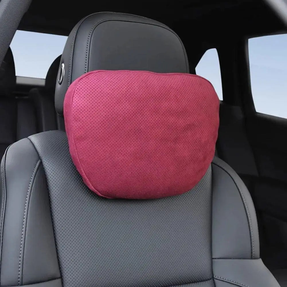 Car Seat Headrest Neck Pillow Wear Resistant Breathable Headrest Simple Installation Universal Car Head Waist Support Pillow