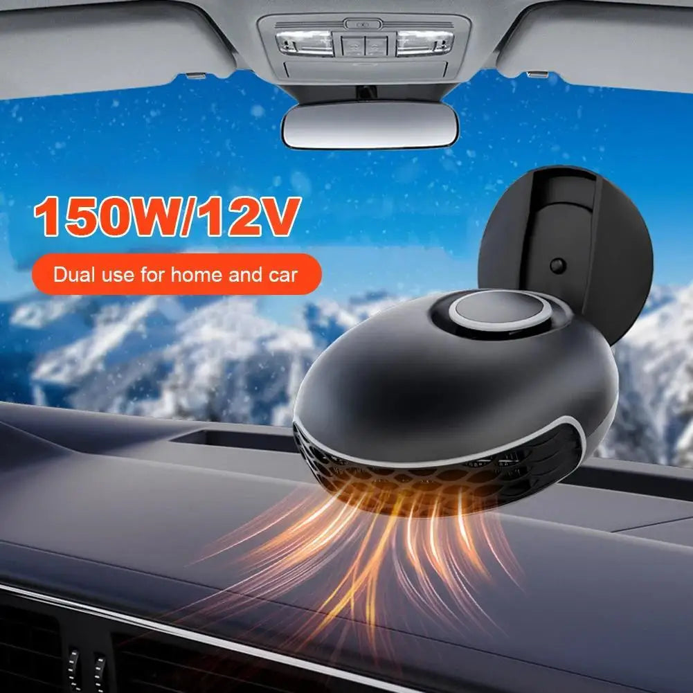 12V 24V Car Heater Fan 150W Electric Cooling Heating Auto Windshield Defroster Defogging Demister Anti Fog Heater For Car Fan