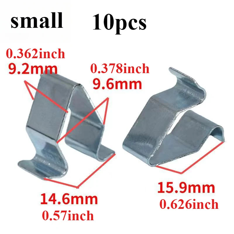 10/20/30/50pcs Metal Trim Panel Clips For Skoda For Passat  Boot Tailgate Interior Lining Car Accessory car accessories interior