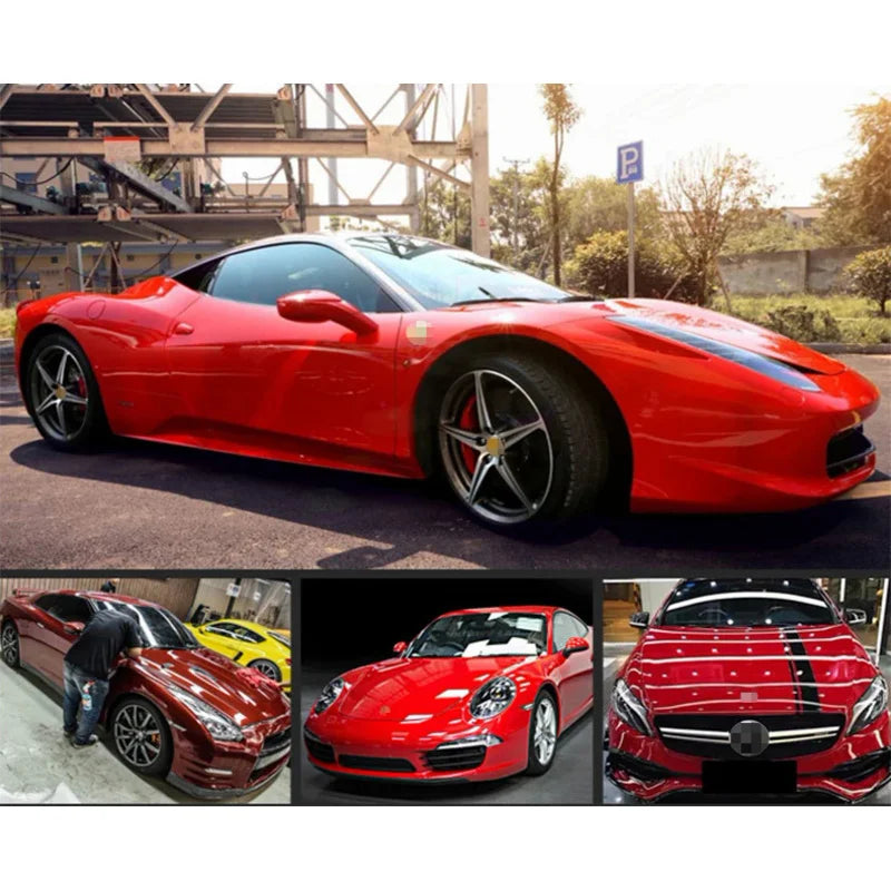 3 Layers 50x200/300/500CM Car Glossy PPF Clear Protection Vinyl Film For Vehicle Paint Motorcycle Laptop Skateboard Wraps