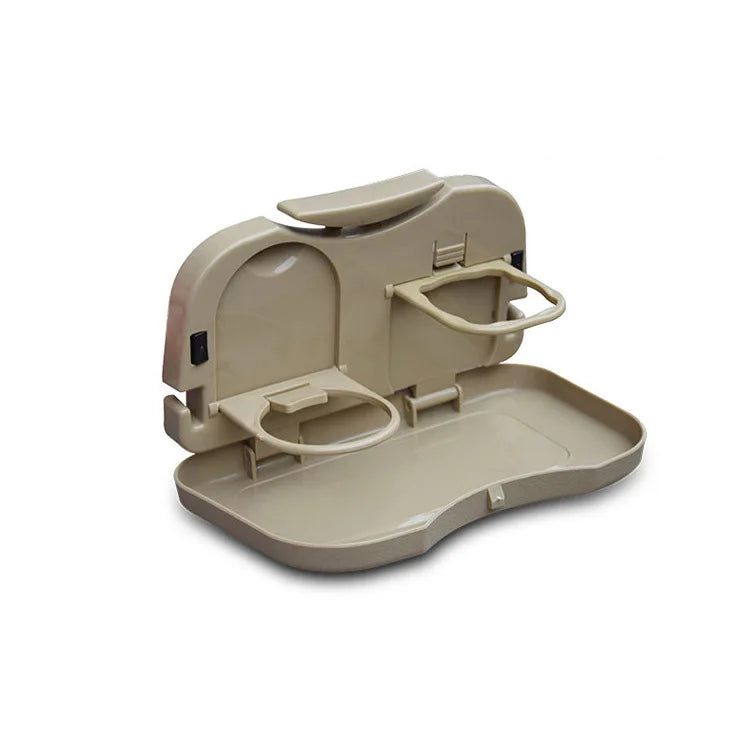 Car Cup Holder Folding Table Auto Drink Food Cup Tray Car Cup Holder Back Seat Table Beverage Holder Stand Desk Accessories