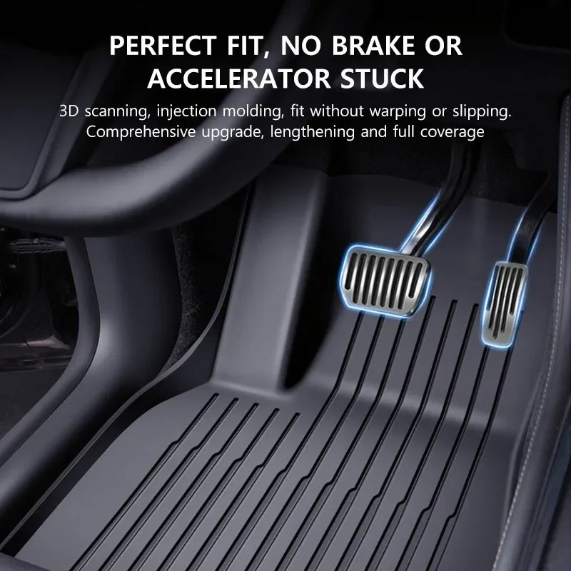 Floor Mats for New Model Y 2025+ Juniper Trunk Mats Waterproof All Weather Liner Anti Slip for New Model Y Car Accessories