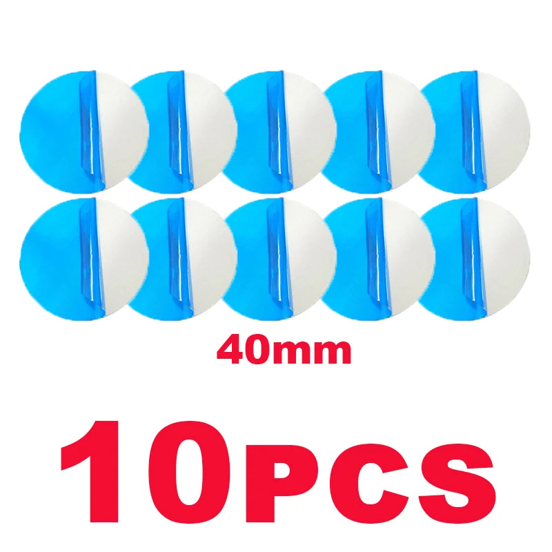 1/20Pc Car Phone Holder Metal Plate Magnetic Sticker Holder for Mobile Tablet Magnet Disk Desk Car Stand Round Square Iron Sheet