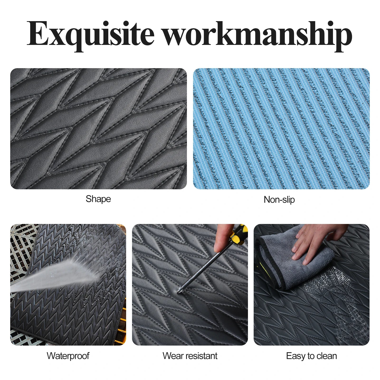 Custom Car Floor Mats waterproof wear-resistant anti-slip car floor mat for Tesla model 3  2017 2018 2019 2020 2021 2022