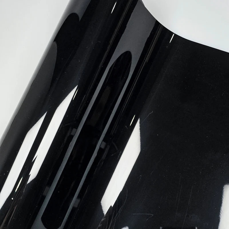 High Gloss Black Warrior Rearview Mirror Film Wrap Vinyl Car Tuning Stickers for the Car Carbon Fiber Wrap Decals for Vehicle