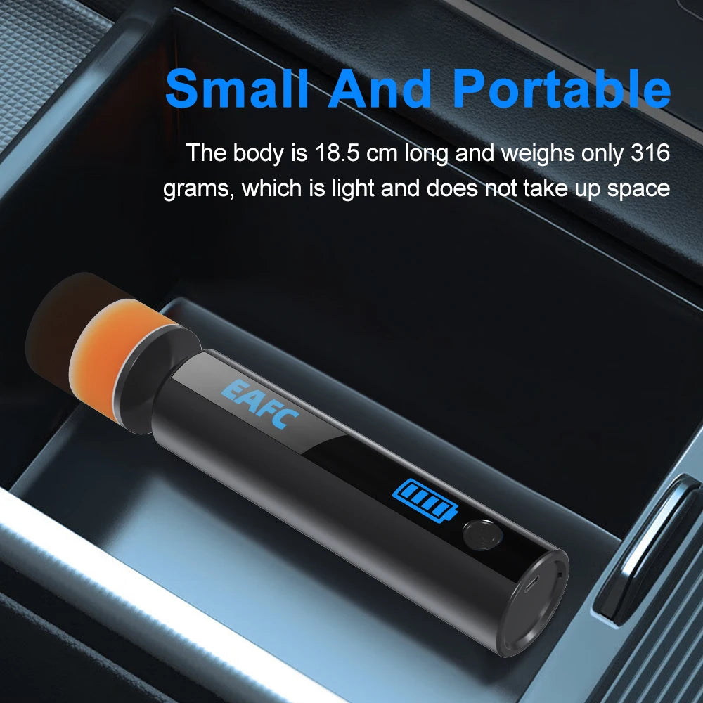 EAFC Car Waxing Polishing Sanding Machine Wireless Car Paint Scratch Repair For More Detail or Corner Polishing