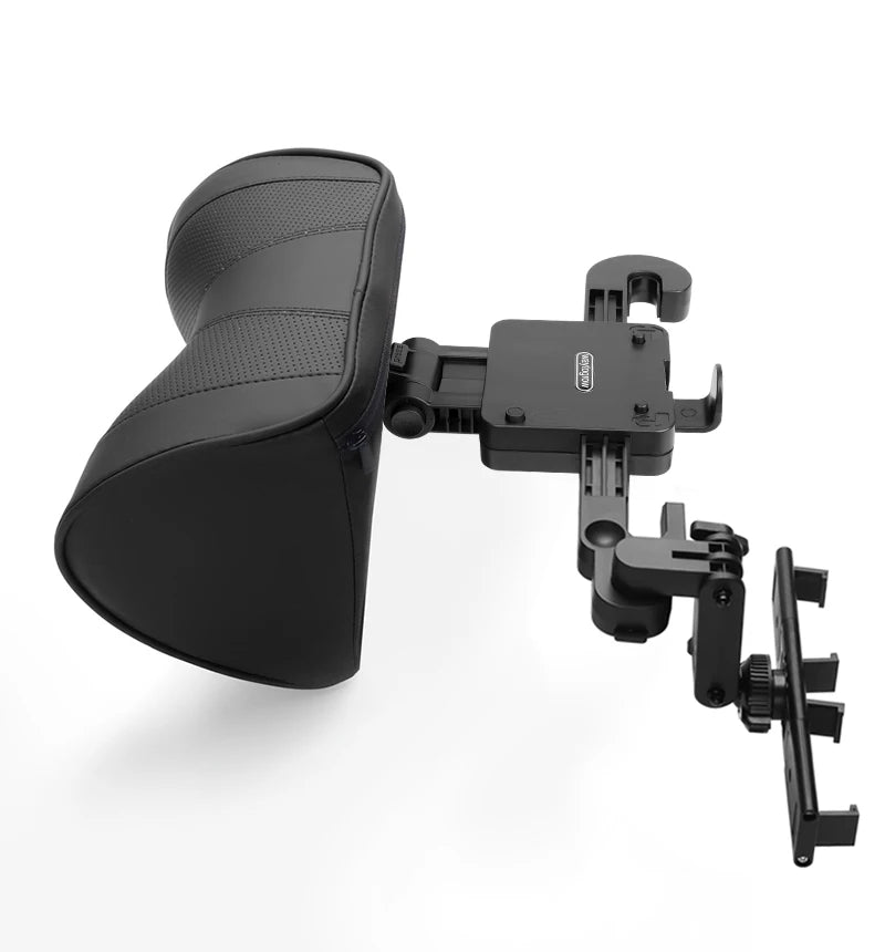 Leather Car Seat Headrest Cushion Multi-Function Memory Foam Car Neck Pillow Adjustable Car Headrest Pillow Auto Accessories