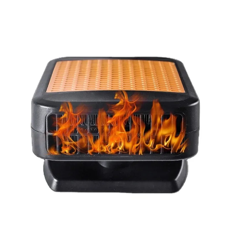 12V 200W Portable Fast Heating Auto Car Heater Defroster Demister Electric Heater Windshield ABS Heating Fan for Car Truck