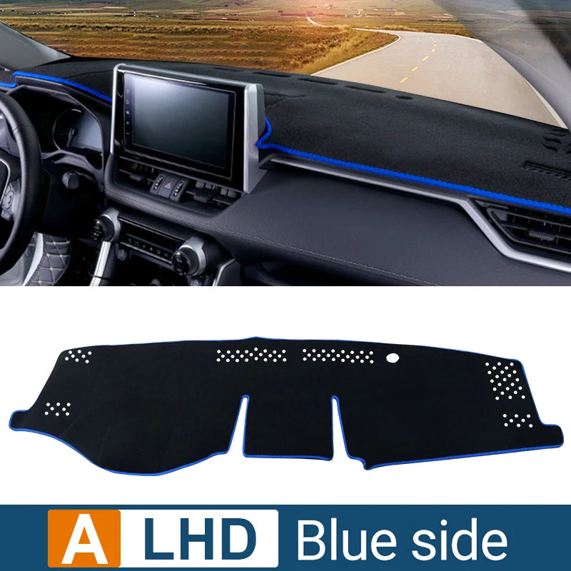 For Toyota RAV4 2019 2020 2021 2022 2023 2024 RAV 4 XA50 Hybrid Car Dashboard Mat Sun Shade Instrument Desk Cover Accessories