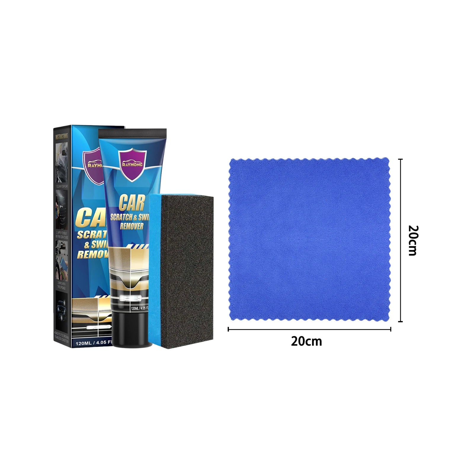 Car Scratch Remover Paint Care Tools Auto Body Grinding Compound Anti Scratch Wax Renovation Cleaning Brightening Repair Cream