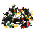 200/500 Pcs Car Clips Fastener Screws Bumper Interior Decoration Auto Nylon Random Mixing Universal Accessories