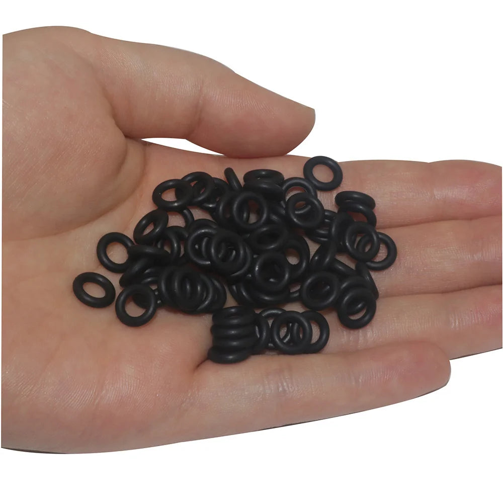 100-10pcs High Pressure Water Gun Cleaning Outlet O-ring Silicone Ring Black Car Wash Machine Car Beauty Water Gun Rubber ring