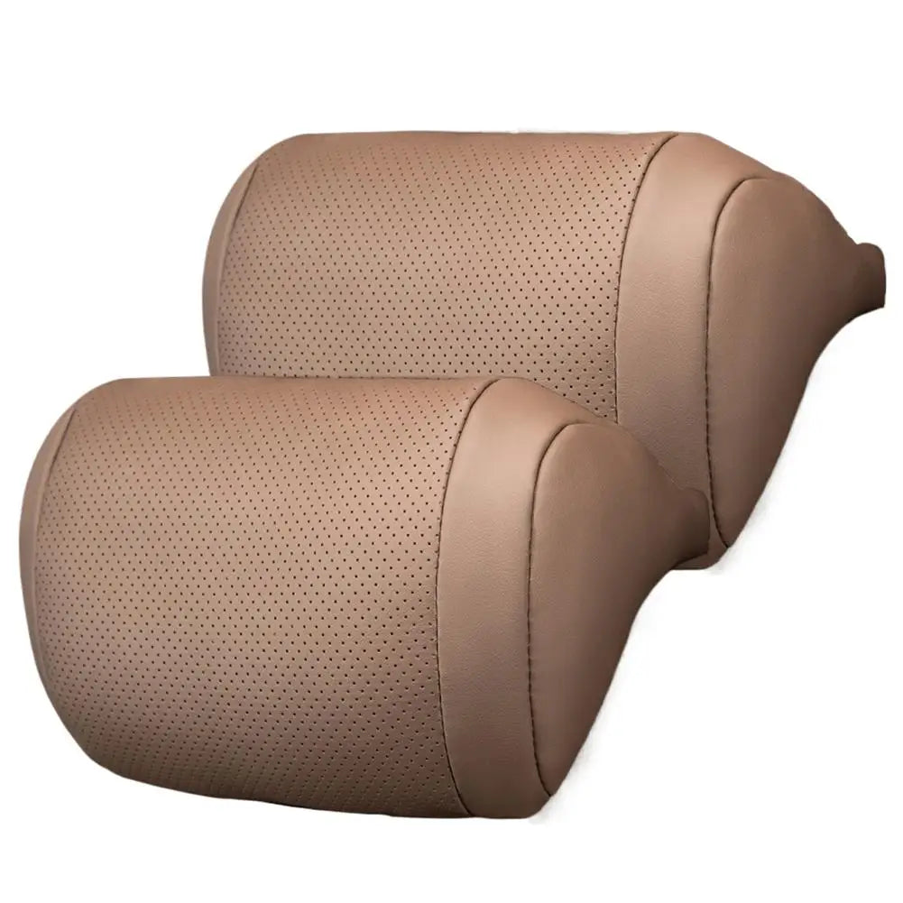 1/2Pcs 3D Car Neck Pillow Car Seat Headrest Pillow Auto Memory Cotton Protector Cushion For Universal Travel Car Head Support