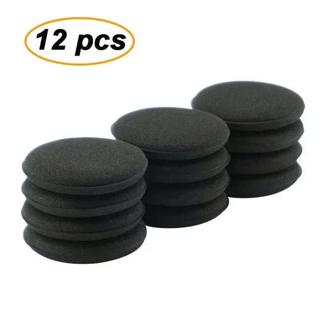Car Waxing Foam Polish Sponges Applicator Detail Washing Pads Wax Soft Sponge Cleaning Accessories Dust Remove Car Cleaning Tool