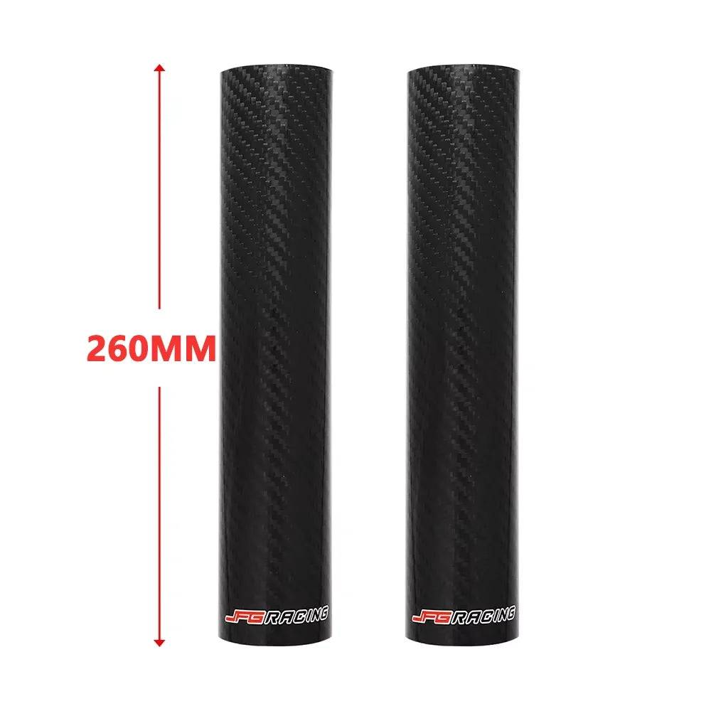 Motorcycle Carbon Fiber Front Fork Guard Wrap Cover Accessory For YAMAHA HONDA KTM EXC SX SXF XC XCF XCW 125 250 350 450 530 JFG