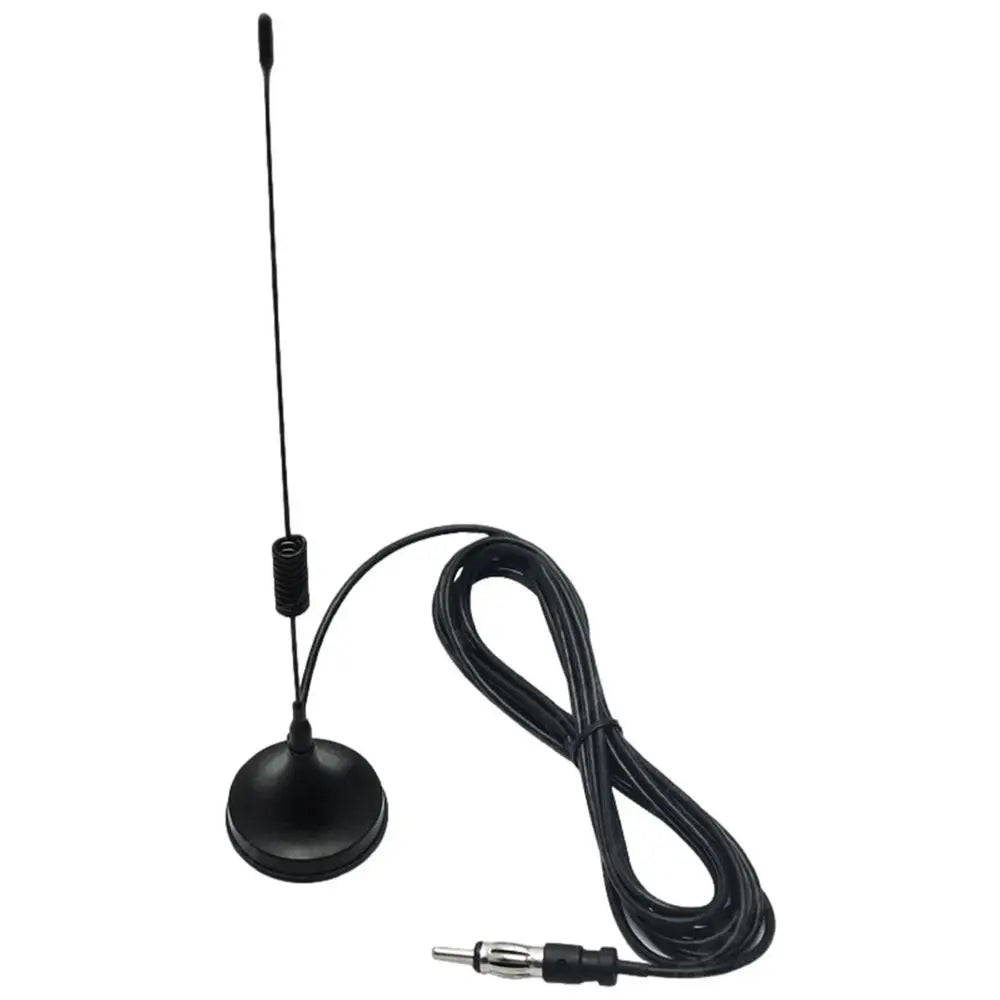 Car Antenna AM FM Radio Antenna Signal Amplifier Booster with Magnetic Base Radio Antenna For Caravans Truck 88-108MHz