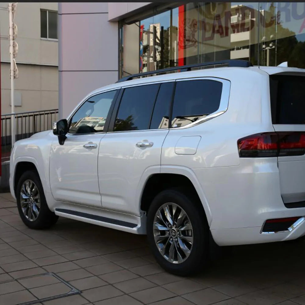 New 2021 2022 For Toyota Land Cruiser 300 LC300 ABS Chrome Car door handle cover trim protection cover Car accessory sticker 4pc