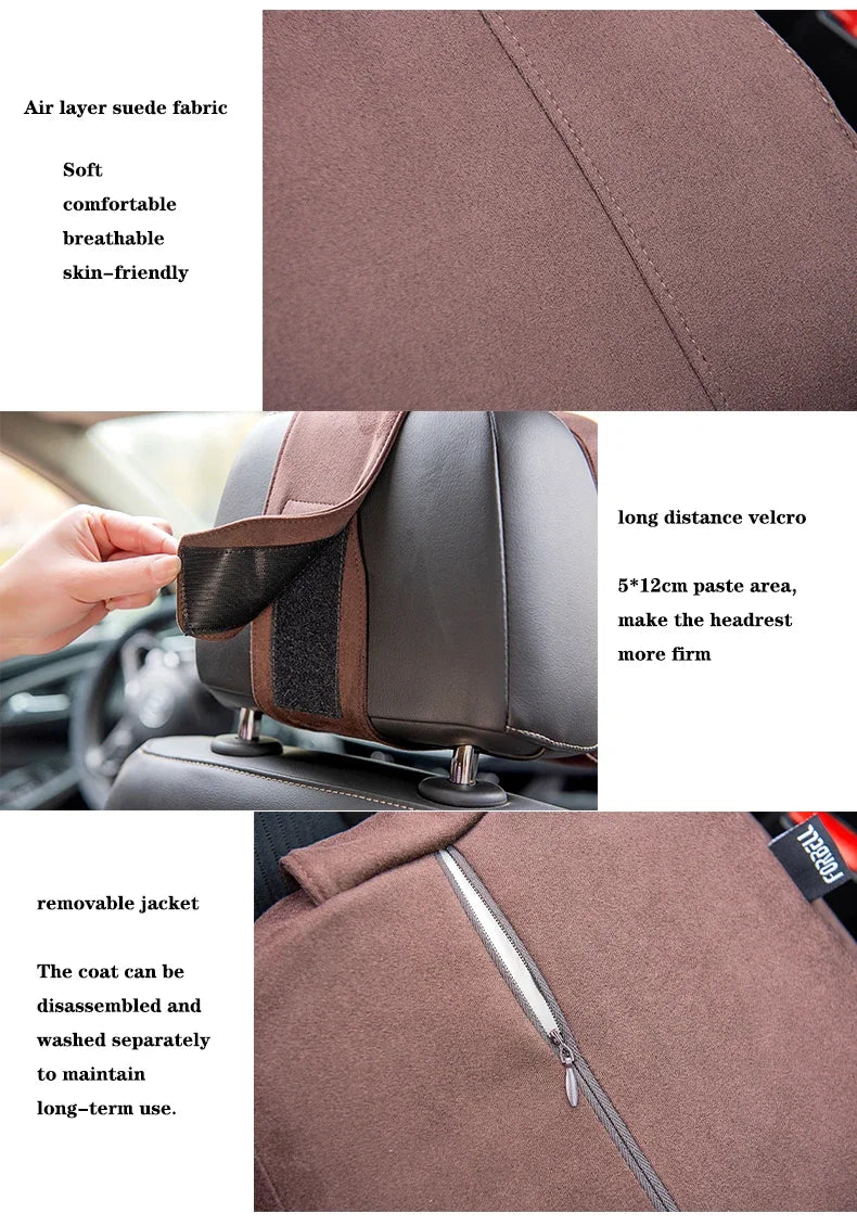 Memory Foam Car Neck Pillow With Washable Pillow Case Provides Comfortable Neck Support For Driving And Traveling