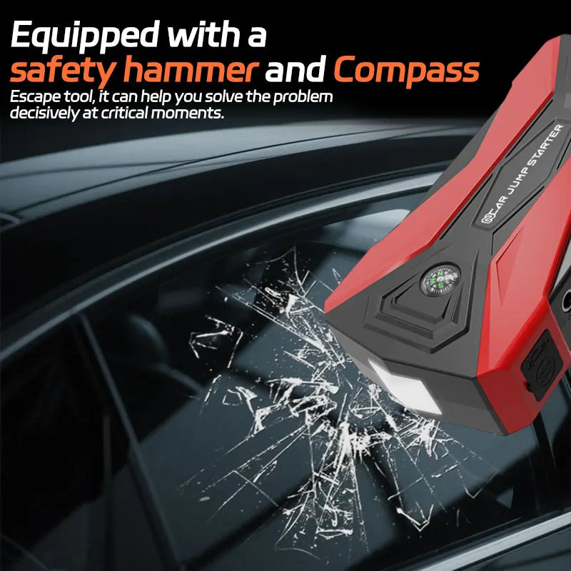 60000mAh Car Jump Starter 600A Starting Device Portable Power Bank Battery Starter Launcher For Car Booster Articles