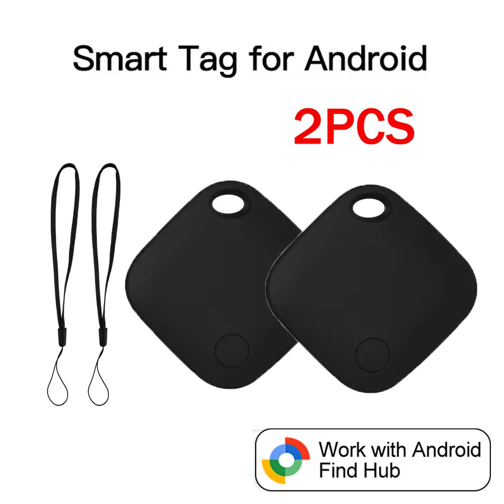 Google GPS Tracker for Android AirTag Replacement Via Google Find My Device Bag Bike Keys Finder Wallet Anti-loss Location Track