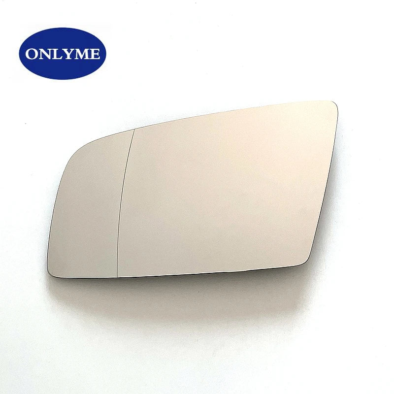 Car wide angle 4 pins heated mirror glass with connector for BMW 5 E60 E61 ( 2003 04 05 06 07 08 09 )  6 E63 E64 (04-10)