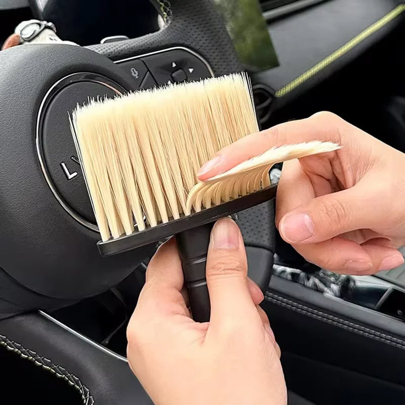 Car Wash Brush Dust Remover Car Air Conditioner Outlet Dust Removal Brush Soft Bristles Brushes for Car Cleaning Tools