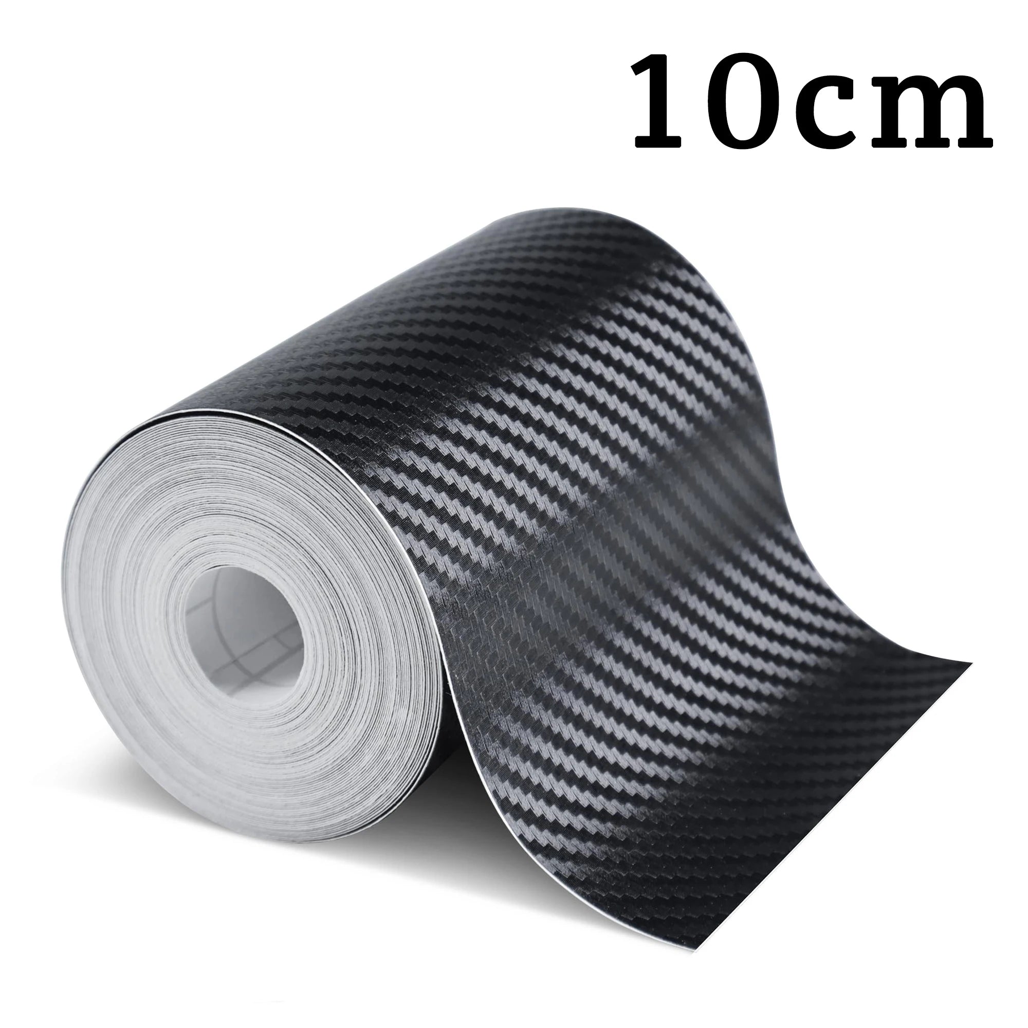Carbon Fiber Car Door Edge Bumper Protector 3D Sticker Tape Wrap Transparent Anti-Scratch Film Vehicle Protect  Waterproof Body